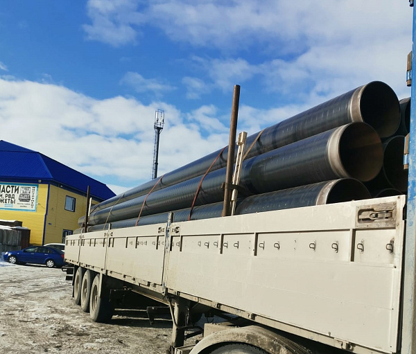 Труба 426х9 в ВУС 3УС изоляции - 18 шт / 2